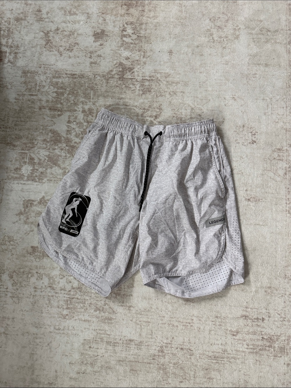 Men’s Gray Athletic Shorts